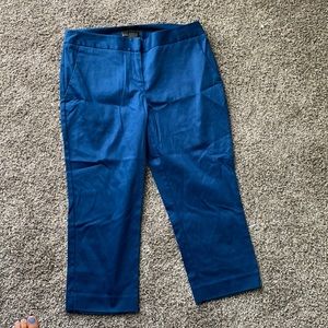 Blue capris pants